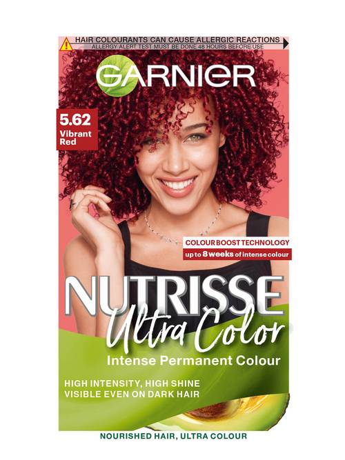 Garnier Nutrisse Creme 5.62 Vibrant Red Hair Colour