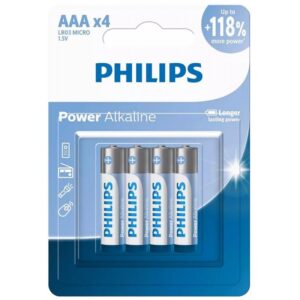 Philips PowerLife Alkaline Bulk AAA 12 Pack