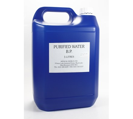 Purified Water Medicinal 5 Litre