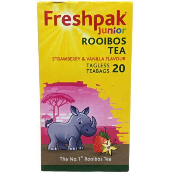 Freshpak Junior Strawberry Vanilla Teabags 20 Pack