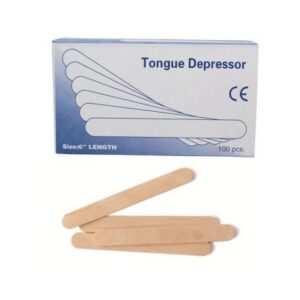 Wooden Tongue Depressor Single