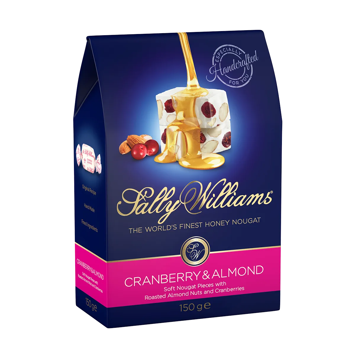 Sally Williams Natural Gate Cranberry & Almond Bar 150g