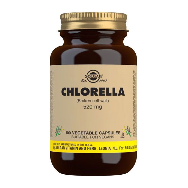 SV Chlorella 520mg Capsules 100 Pack