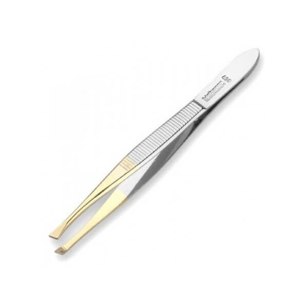 ME Tweezer Slant Tip ME125.9